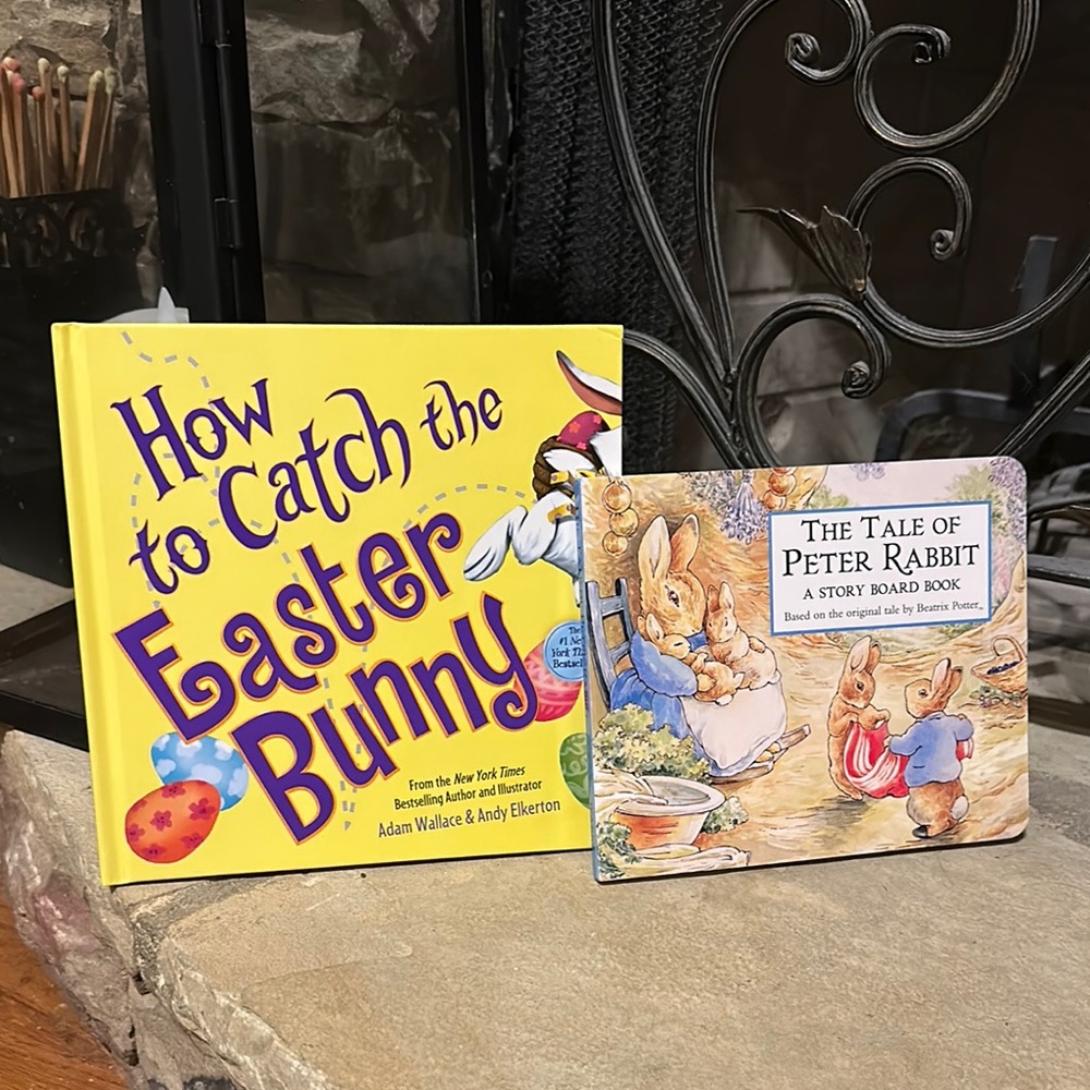 Two Picture Books How to Catch the Easter Bunny and The Tale of Peter Rabbit